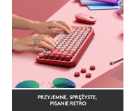 LOGITECH POP KEYS Coral Rose US INTL - 716622 - zdjęcie 7